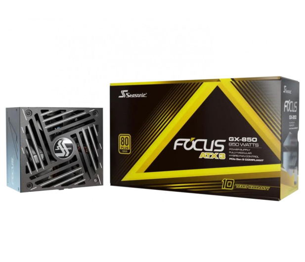 SEASONIC FOCUS GX 850W 80 Plus Gold ATX 3.1 FOCUS-GX-850-V4 - 1297688 - zdjęcie 8